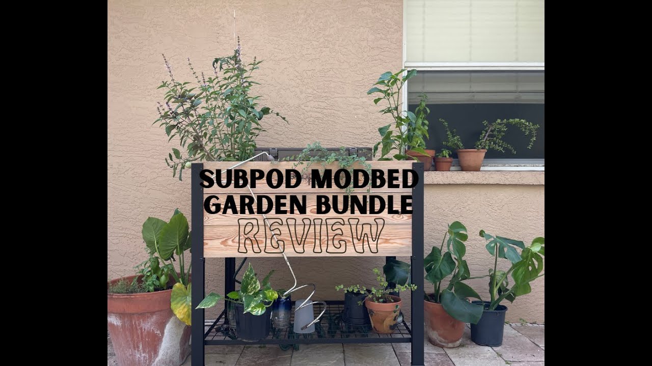 Subpod-Modbed Balcony Garden Planter - EarthHero