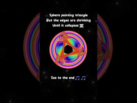 Sphere painting triangle☠See
