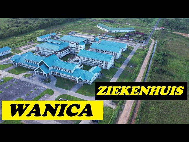 Het Regionaal Ziekenhuis Wanica van Bovenaf! 🚁 | 4K Drone Beelden Suriname