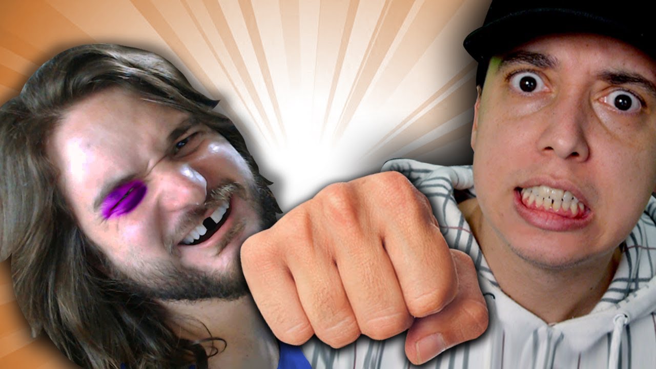 EU CHAMEI MEUS AMIGOS YOUTUBERS PRA BRIGAR COMIGO! - Gang Beasts