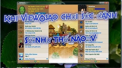 Ngọc Rồng Online - View6sao cầm set kakarot chơi sức đánh, Ăn rương cấp 11
