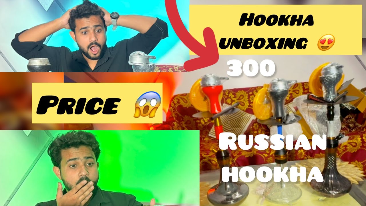 Russian Hookah Unboxing 🔥 | Premium Hookah at Low Price | Best Hookah Review 2025 