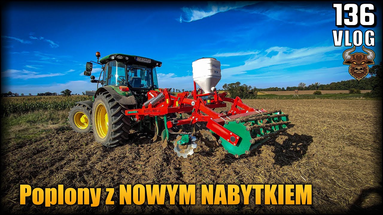 Nowy nabytek! Siewnik do poplonów. Uprawiam i 