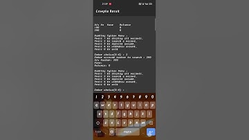 programme of bank management using C