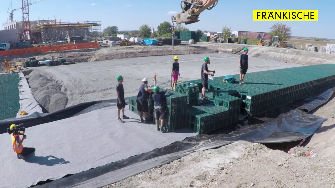 Rigofill inspect: installation of a waterproof retention system | FRÄNKISCHE - YouTube