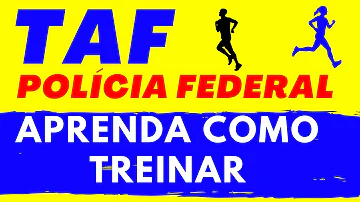 Como montar um treino para TAF?