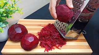 Grated Beets ‼ ️ Easy Recipe the Taste is More than Wonderful 👌🔝 Beets Recipe