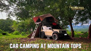 Car Camping at the top of the mountain - Watefalls - Suzuki Jimny JB74 - 034