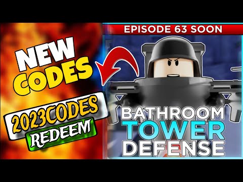 Bathroom Tower Defense X Codes September 2023