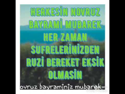 Novruz bayraminiz mubarek (novruz bayrami tebriki😁)