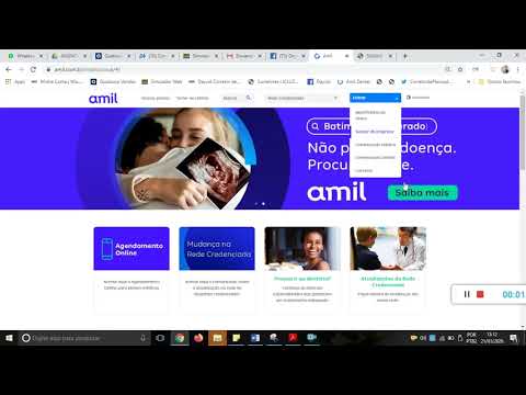 Como se cadastrar e acessar a área de cliente Amil 