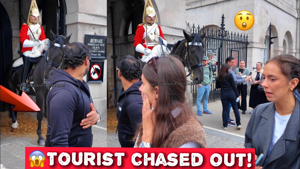 😲THIS Tourist STEPS Into the Box… King’s Guard Says NOPE🚫 Instant Regret!