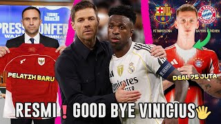 RESMI❗Madrid Jual Vinicius €150M🖐DEAL❗Barca Jual Dani Olmo ke Muncen🔥Kapadze Pelatih Baru Timnas