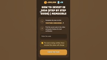 How To Invest In 2024 ( Step By Step Guide) | MemeFi Video Code