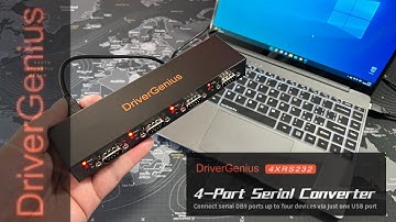 DriverGenius 4XRS232  -  4-Port USB to RS-232 HUB