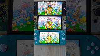 Super Mario 3D World - Nintendo Switch 2 vs Switch OLED vs Switch Lite Speed Comparison