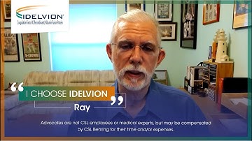I Choose IDELVION- Ray