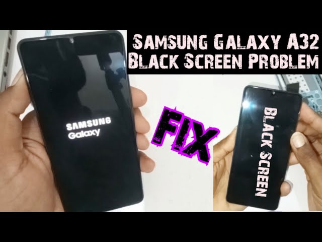 Samsung Galaxy A32 Black Screen Solution || All Sm Mobile Black Screen problem Fix ✅ class=