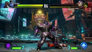 MARVEL VS. CAPCOM: INFINITE - Dante & Thanos VS Gamora & X