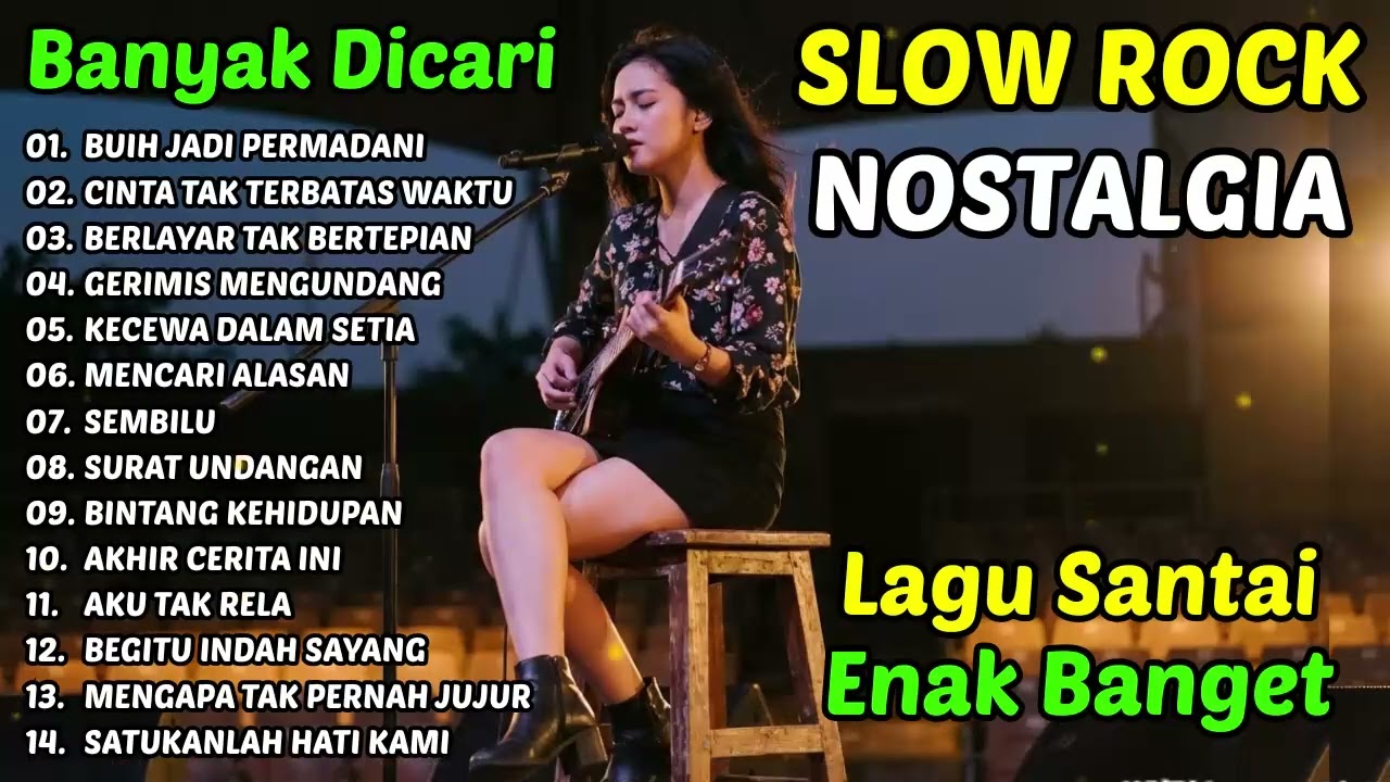 Lagu Slow Rock Malaysia terbaru 2025 | Album Paling Sedih Menyayat hati | Enak didengar saat santai