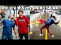 Ben Azelart Pranks My Photo Shoot *Bad Idea*