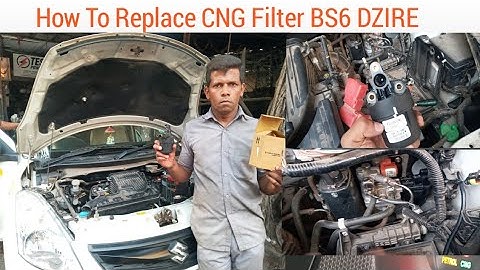How To Replace CNG Filter BS6 DZIRE TOURS