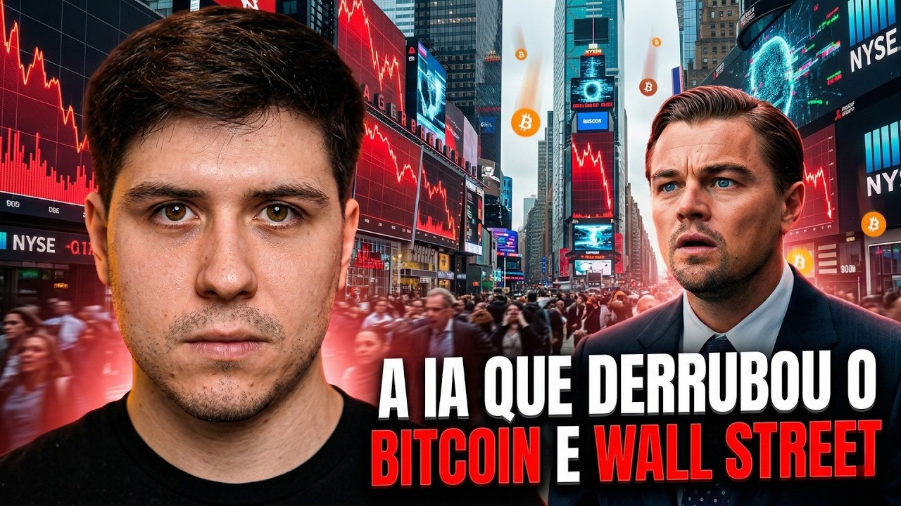 IA derrubou o Bitcoin? O “crash” que veio das empresas de tecnologia