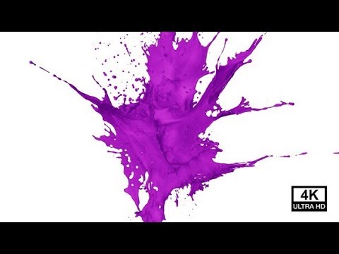 Purple Paint Explosion 4K | Motion Graphics - Videohive template