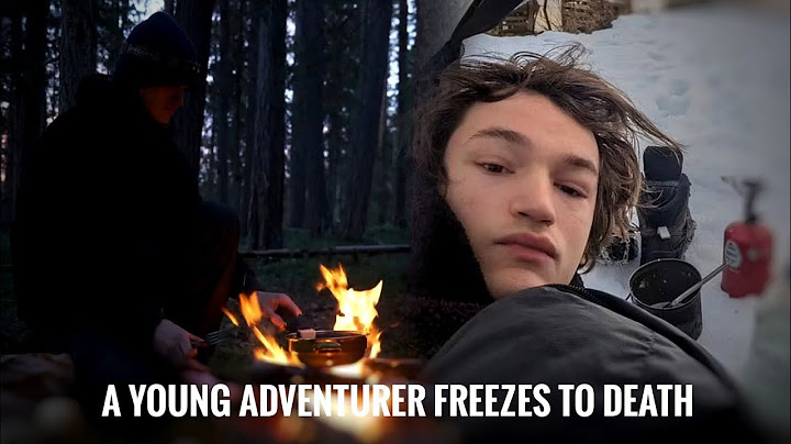 YouTube Adventurer Storm De Beul Freezes to Death in a Freak snowstorm, His Last Video
