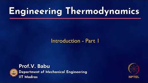 L:1 Introduction Part 1 Thermodynamic For GATE and ESE