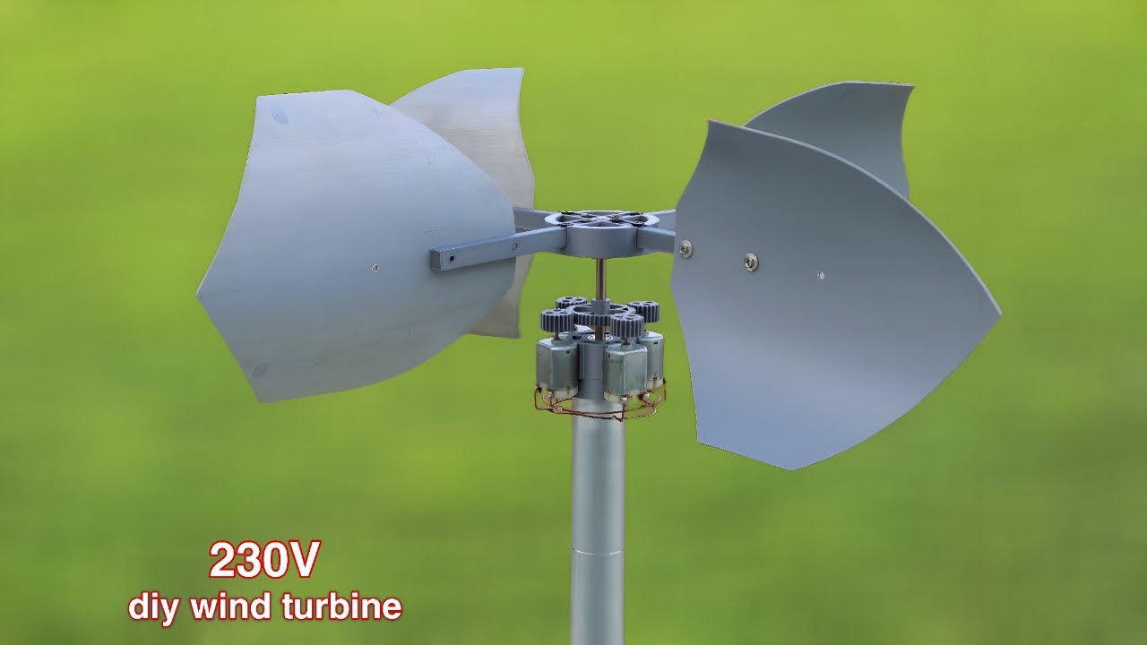 Diy 220V wind turbine