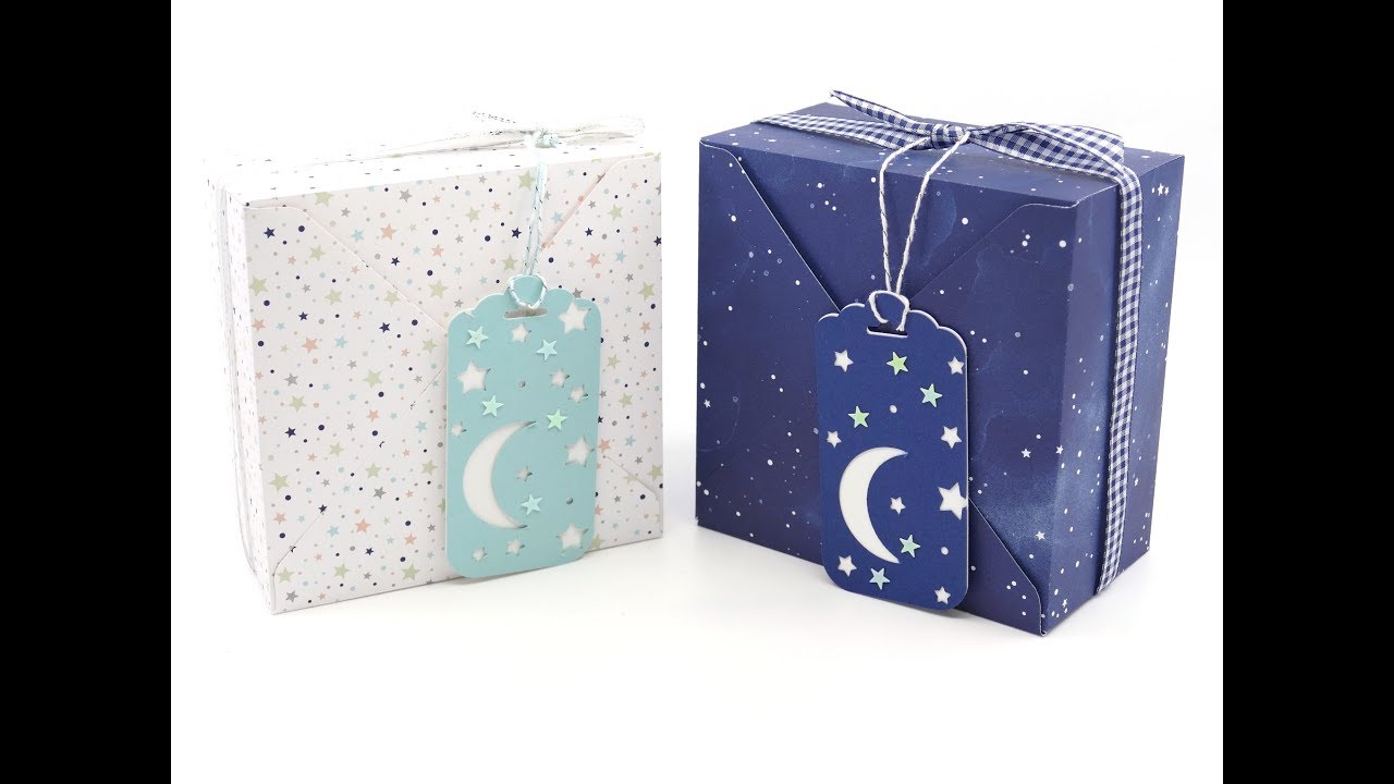 Envelope Punch Board Box using Stampin' Up! Twinkle Twinkle