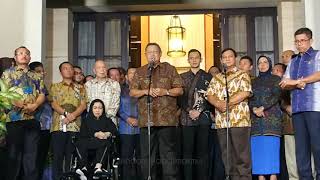 SBY : Tolong Partai Demokrat dan Koalisi Indonesia Adil Makmur Jangan Diganggu