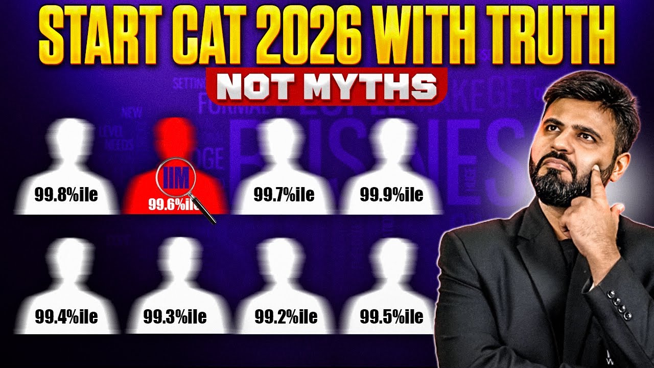 🔥 Прежде чем начать подготовку к CAT 2026, узнайте эту шокирующую правду || MBA Wallah English Me...