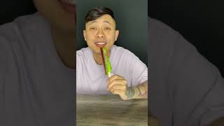 Fruit roll up Popsicle #asmr #shorts #shortvideo #mukbang #food #foodie #snack #eating #short