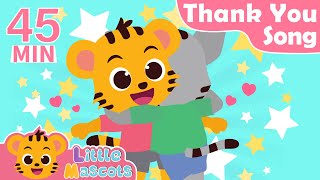 Thank You Song + Itsy Bitsy Spider + more Little Mascots Nursery Rhymes & Kids Songs