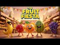 🎉 The Fruit Fiesta Song | 🍎 Fun &amp; Healthy Kids’ Fruit Dance!
