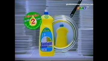 Quảng cáo Nước rửa chén Sunlight (Chanh Đậm Đặc) (Tiệc cưới) | 2002