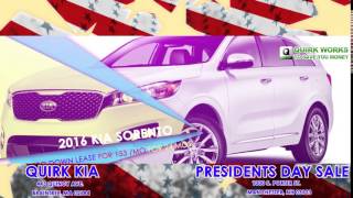Kia Presidents Day Sale