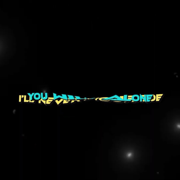 way back home [lyric black screen]