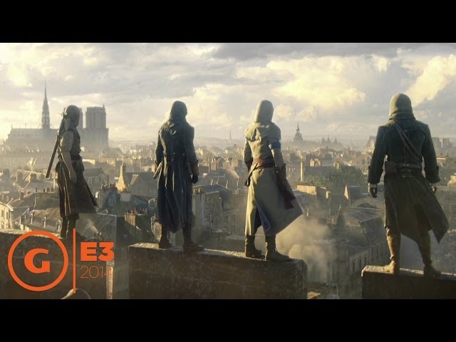 Assassin's Creed: Unity trailer and live single-player gameplay shown at  Ubisoft conference