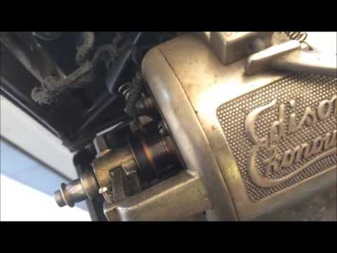 New arrival - Edison Dictating Machine Model E c.1912 - YouTube