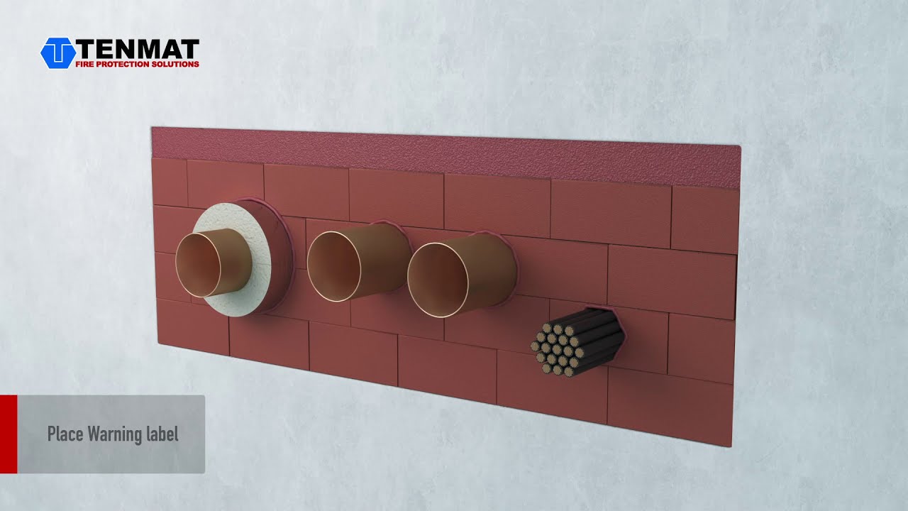 TENMAT FF260 Firestopping Blocks & FF360 Firestopping Foam - YouTube