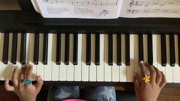 My Robot song on piano alfred’s book#2 pg22