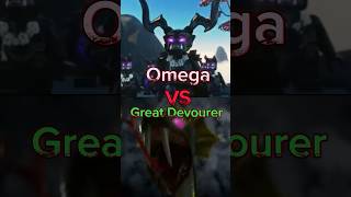 Omega vs Great Devourer #shorts #edit #ninjago