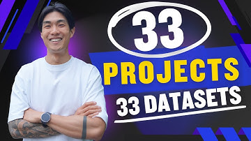 33 Projects. 33 Datasets. 3 Domains. (Build Your Data Portfolio)