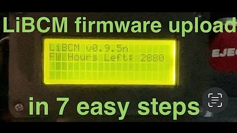 LiBCM firmware upload 411