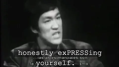 cc BE WATER - Bruce Lee