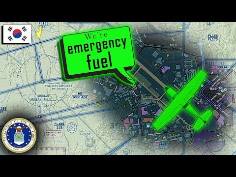 [REAL ATC] Cessna 206 is FORCED TO LAND at a MILITARY AIR BASE!