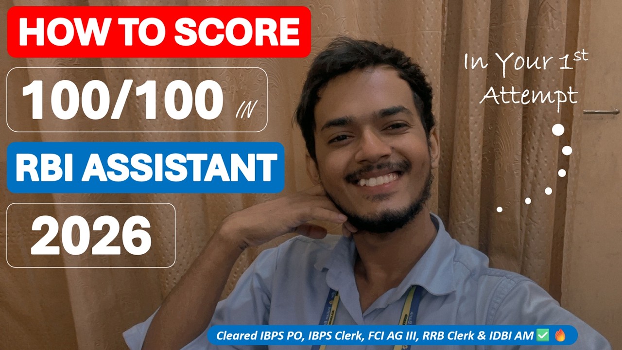 Clear RBI Assistant in First Attempt | ❌Don't Over Plan It!